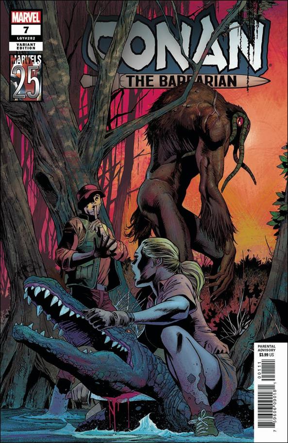 Conan the Barbarian (2019) issue 7-B Carlos Pacheco Marvels 25th Tribute Cover