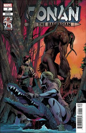 Conan the Barbarian (2019) issue 7-B Carlos Pacheco Marvels 25th Tribute Cover