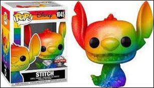 POP! Disney figure 1045-B Stitch (Metallic Pride)