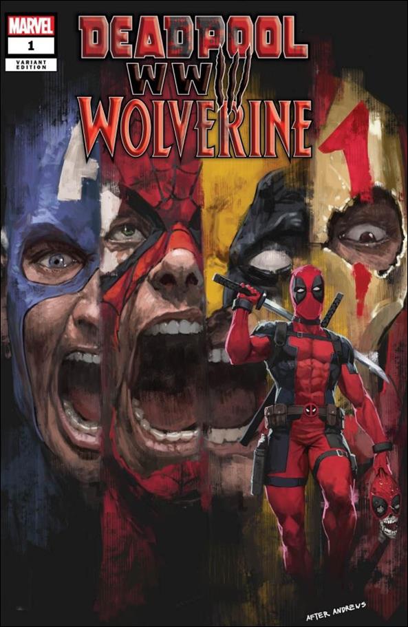 Deadpool & Wolverine: WWIII issue 1-H Skan Srisuwan Shared Exclusive Homage Cover 1/600