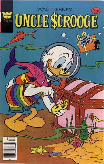 Walt Disney's Uncle Scrooge issue 157-B Whitman Cover