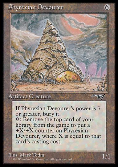 Magic the Gathering: Alliances (Base Set) card 125 Phyrexian Devourer