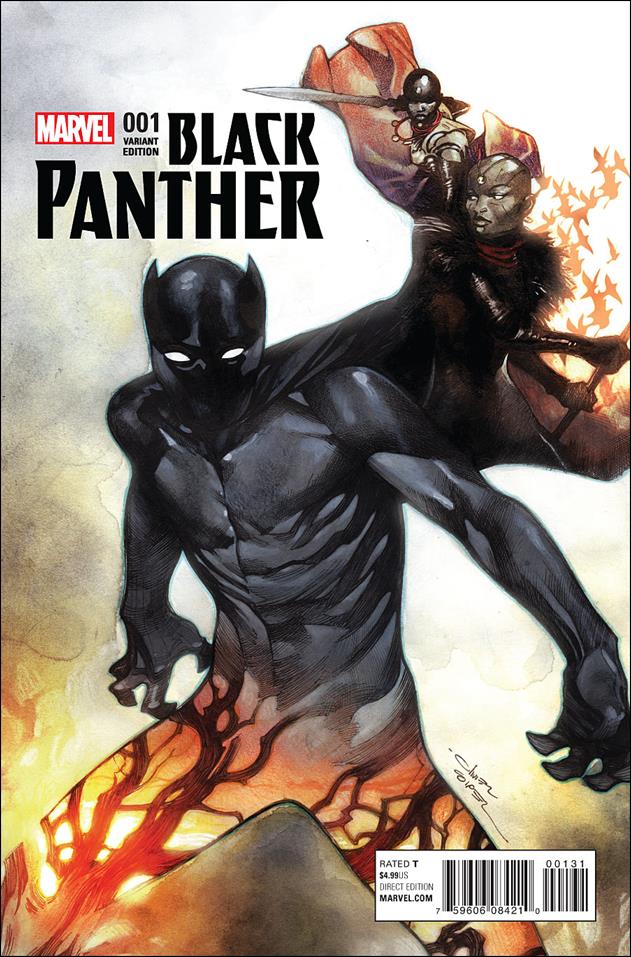 Black Panther (2016) issue 1-G Olivier Coipel 1:50 Cover