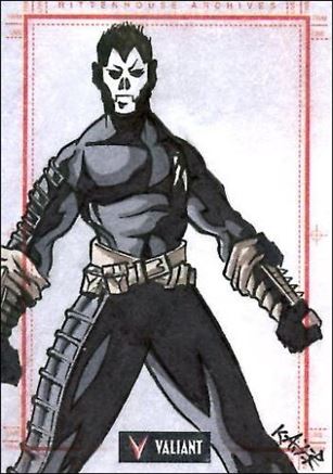2013 Valiant Comics Preview Trading Card Set (Sketch Card Subset) card BT-06