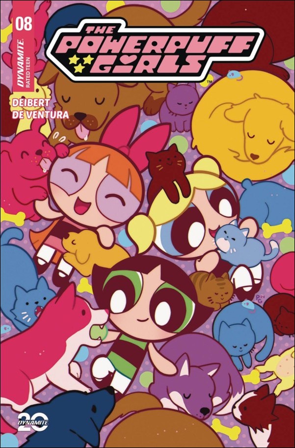 Powerpuff Girls (2024) issue 8 Paulina Ganucheau Cover