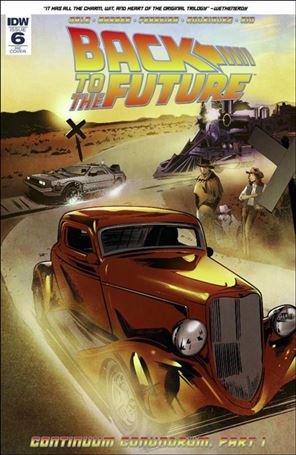 Back to the Future (2015) issue 6-C Dennis Calero AOD Collectibles Cover