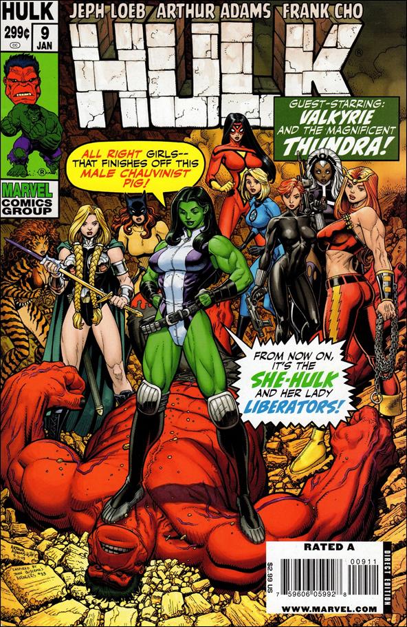 Hulk (2008)  issue 9 Arthur Adams Cover