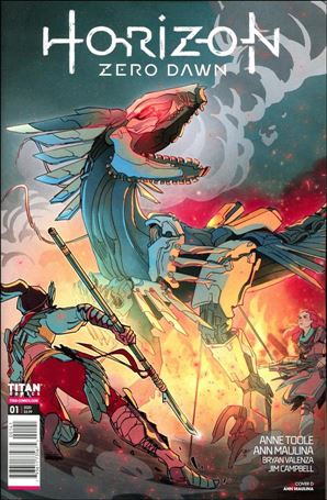 Horizon: Zero Dawn issue 1-D Ann Maulina Cover