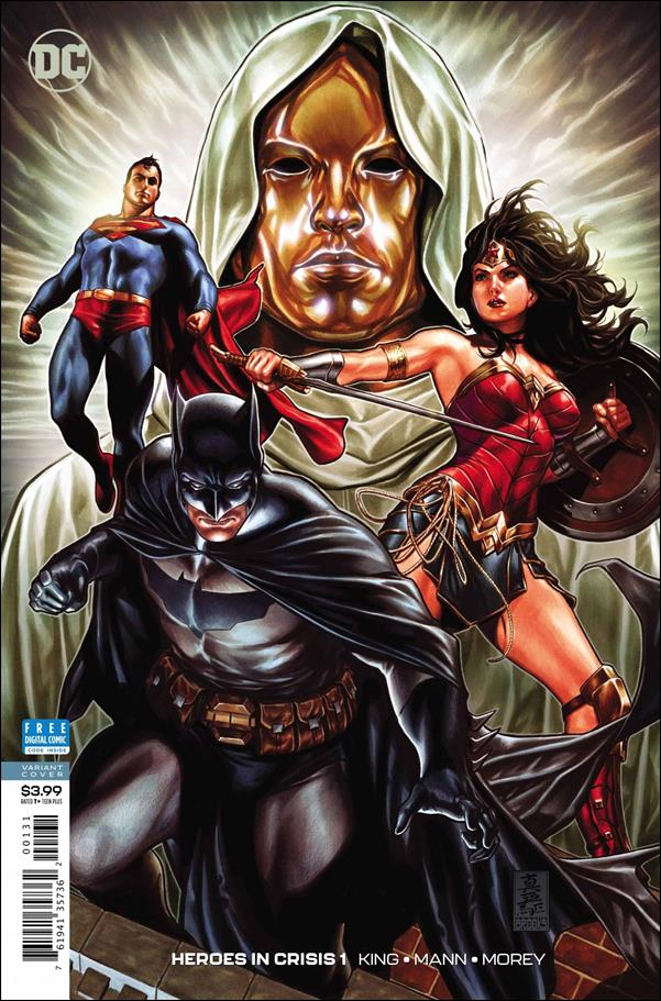 Heroes in Crisis issue 1-D Mark Brooks 1:100 Cover