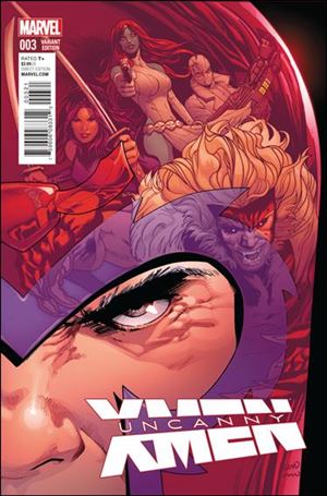 Uncanny X-Men (2016) issue 3-B 1:25 Cover