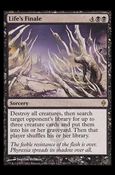 Magic the Gathering: New Phyrexia card 65 Life's Finale