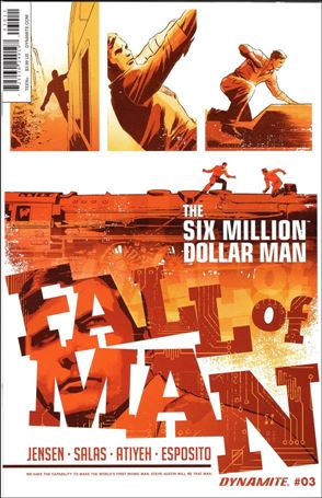 Six Million Dollar Man:  Fall of Man issue 3