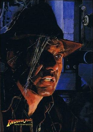 Indiana Jones Masterpieces (Base Set) card 77 No Hope for Indy?