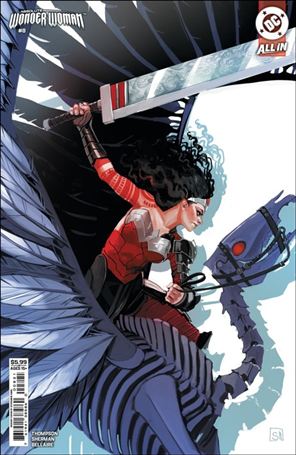 Absolute Wonder Woman issue 8-B Stephanie Hans Cardstock Cover