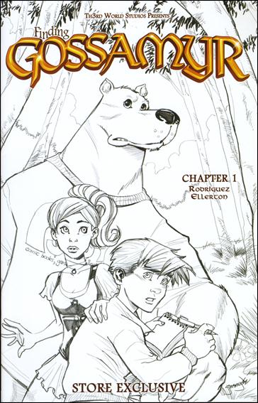 Finding Gossamyr issue 1-L Jeremy Dale Njoy Sketch Cover 1/100