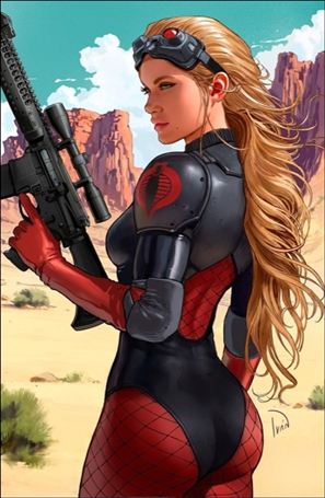 G.I. Joe (2024) issue 6-H Retailer Exclusive Ivan Talavera Foil Virgin Cover