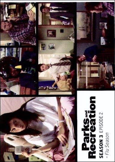 Parks and Recreation: Seasons 1 - 4 card 32 Flu Season