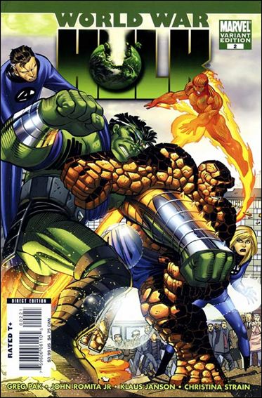 World War Hulk issue 2-B John Romita Jr. Cover