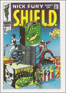 Marvel Super Heroes First Issue Covers (Base Set) card 11 Nick Fury