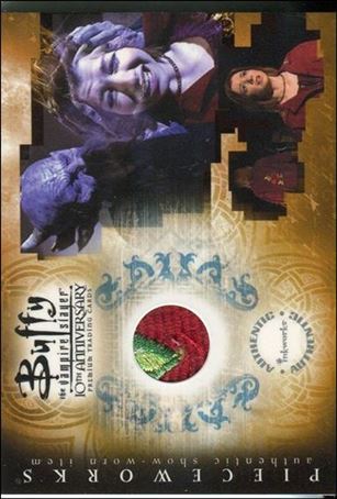 Buffy the Vampire Slayer: 10th Anniversary (Pieceworks Subset) card PW-4 Jacket Worn By Alyson Hannigan As Willow Rosenberg