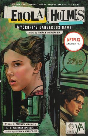 Enola Holmes: Mycroft's Dangerous Game Cover Image 1