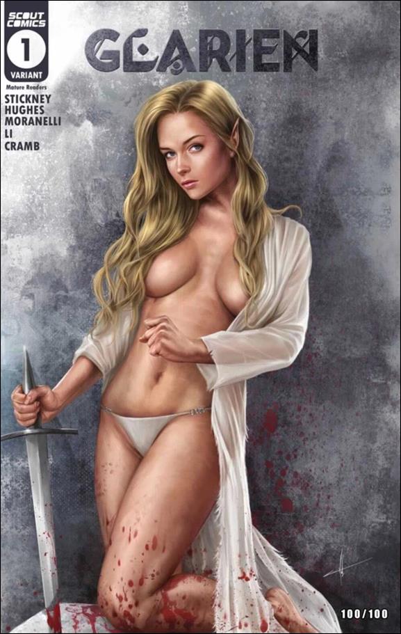 White Ash Presents: Glarien issue 1-G Carla Cohen Metal Cover 1/100