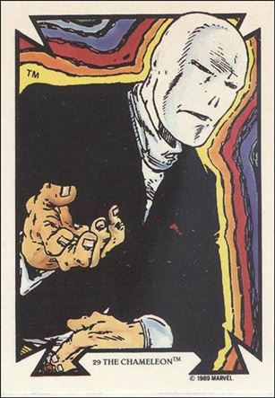 Todd McFarlane Super Heroes: Series 1 (Base Set) card 29 The Chameleon