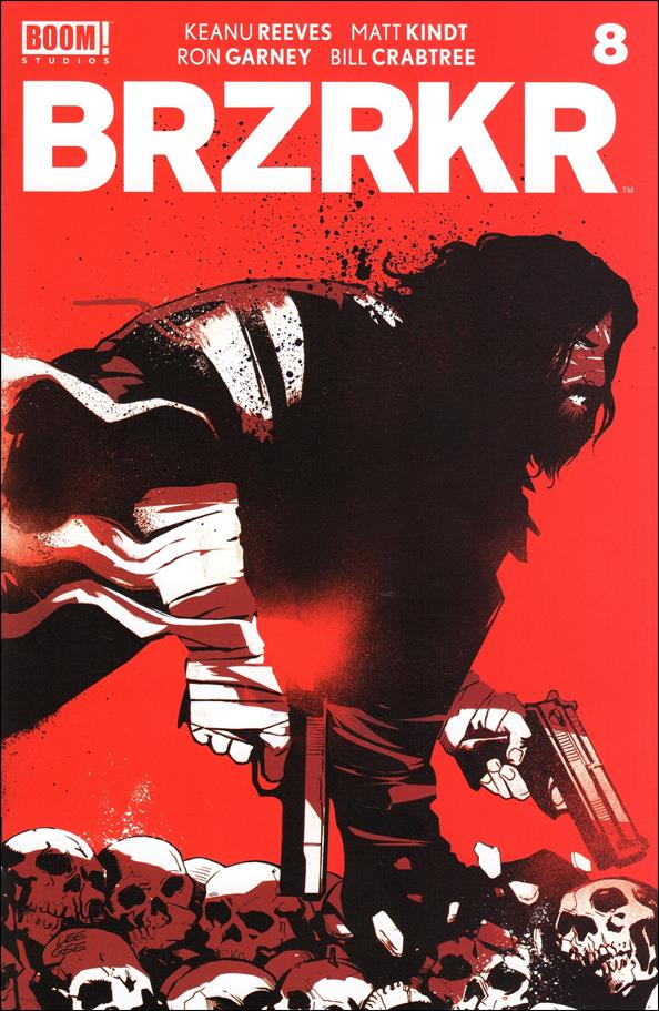 BRZRKR issue 8 Lee Garbett Cover
