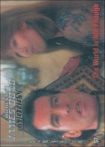 Women of James Bond in Motion (Base Set) card 57 The World Is Not Enough - Elektra King