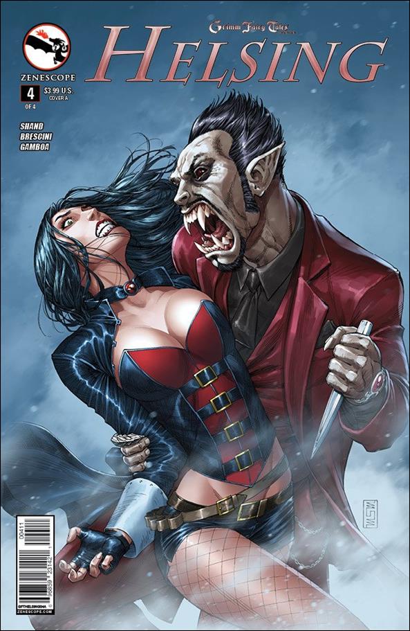Grimm Fairy Tales Presents Helsing issue 4 Mike S. Miller Cover