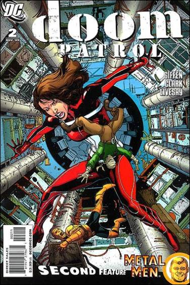 Doom Patrol (2009) issue 2 Matthew Clark Cover