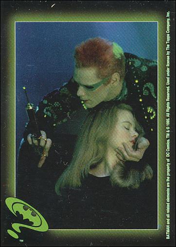 Batman Forever Stickers (Base Set) card 73 Nighty-Night, Chase