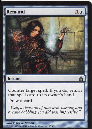 Magic the Gathering: Ravnica (Base Set)  card 63 Remand