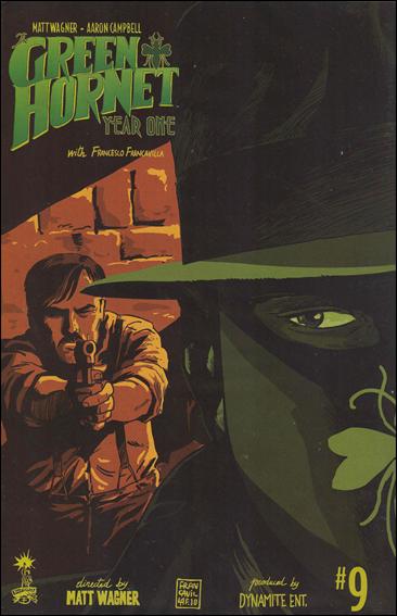 Green Hornet: Year One issue 9-B Francesco Francavilla 1:10 Cover