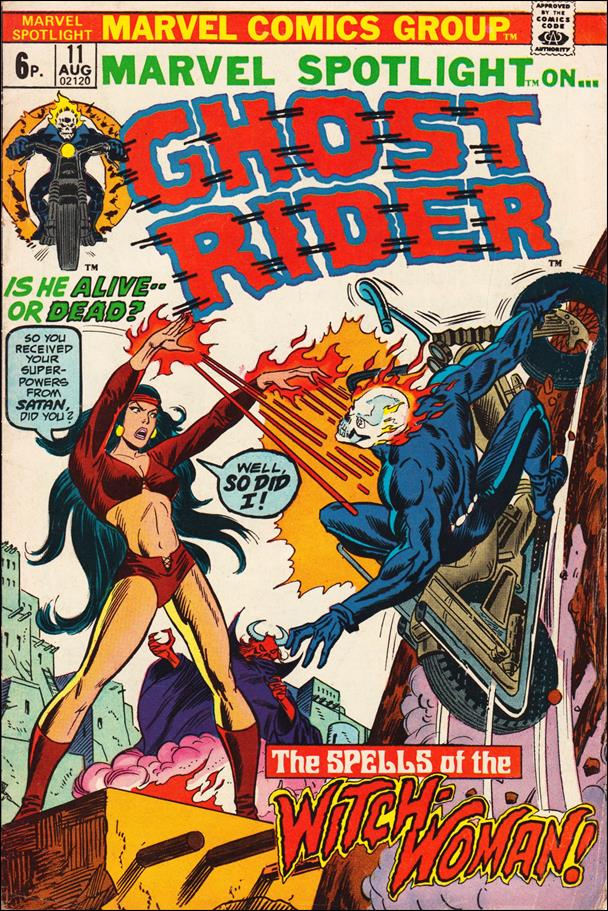 Marvel Spotlight (1971) issue 11-B UK Price Cover