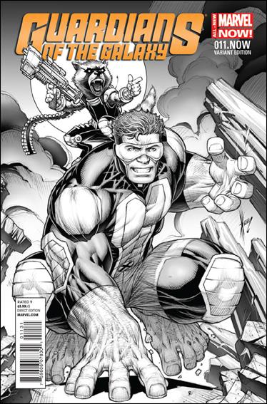 Guardians of the Galaxy (2013) issue 11-D Dale Keown 1:100 Sketch Cover
