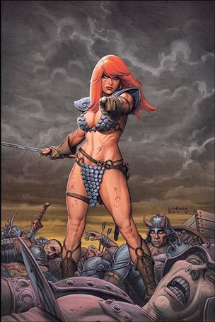 Red Sonja (2019) issue 1-P Joseph Michael Linsner Virgin Cover