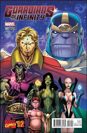 Guardians of Infinity issue 1-B Ron Lim 1:20 Marvel '92 Cover