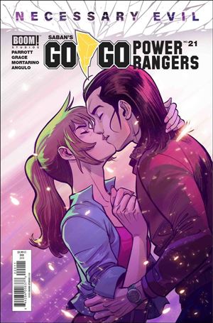 Saban's Go Go Power Rangers issue 21-E Francesco Mortarino Cover (2nd Printing)