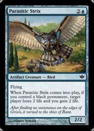 Magic the Gathering: Conflux (Base Set) card 32 Parasitic Strix