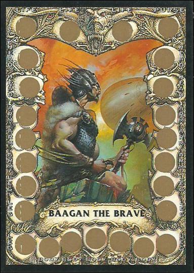 Battle Cards (Base Set) card 82 Baagan the Brave