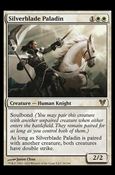 Magic the Gathering: Avacyn Restored (Base Set) card 36 Silverblade Paladin