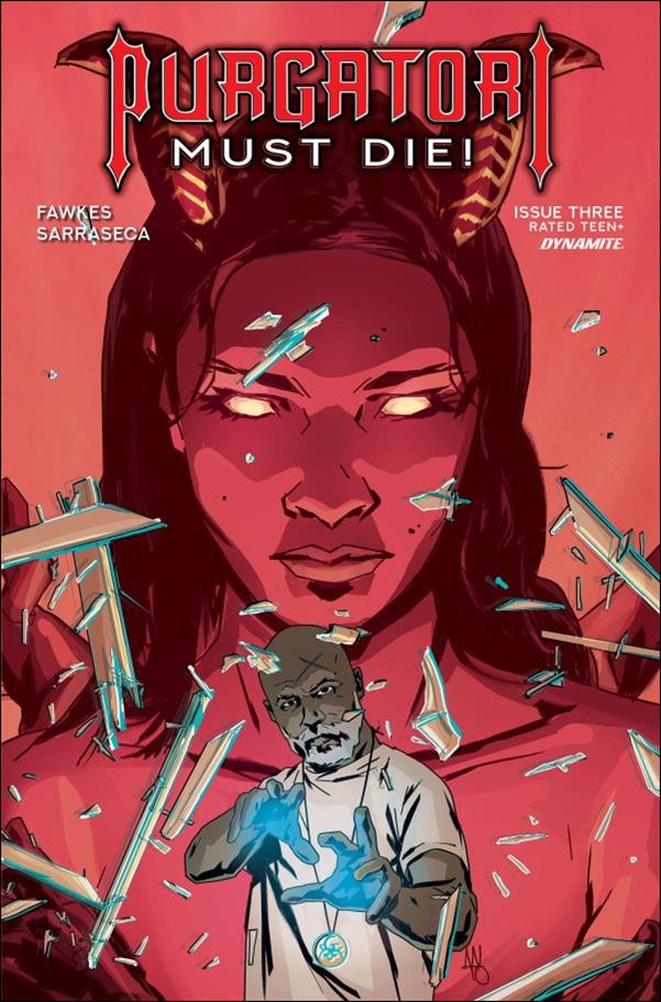 Purgatori Must Die! issue 3-C Antonio Fuso Cover