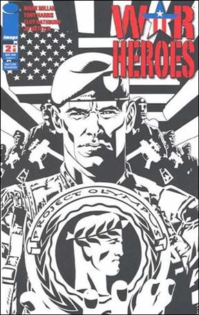 War Heroes (2008) issue 2-C Tony Harris Black and White Cover
