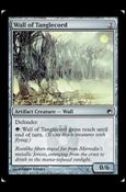 Magic the Gathering: Scars of Mirrodin (Base Set) card 222 Wall of Tanglecord