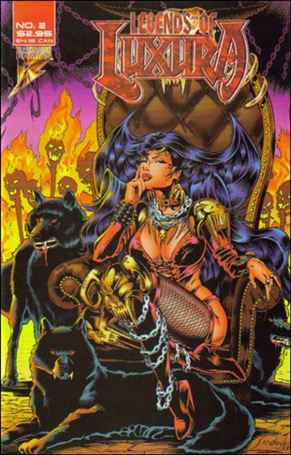 Legends of Luxura issue 2 Stephen Sandoval Standard Cover
