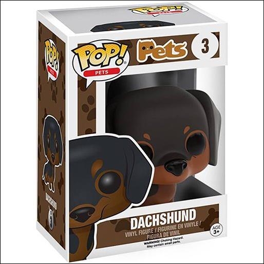 Pop! Pets figure 3 Dachshund 