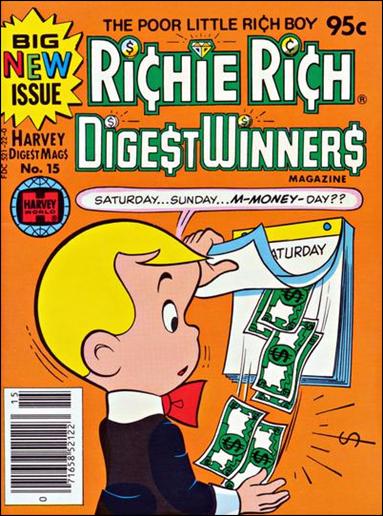 Richie Rich Digest Winners issue 15