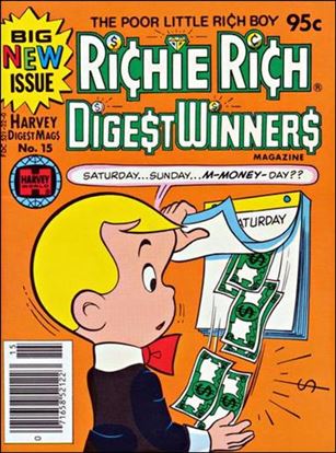 Richie Rich Digest Winners issue 15