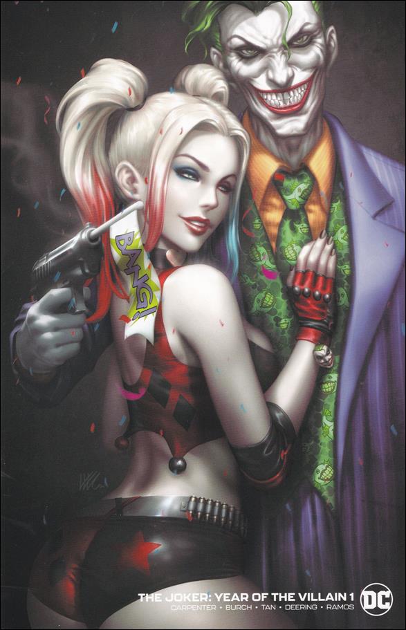 Joker: Year of the Villain issue 1-R Kendrick Lim Minimal Trade Dress Paper Asylum